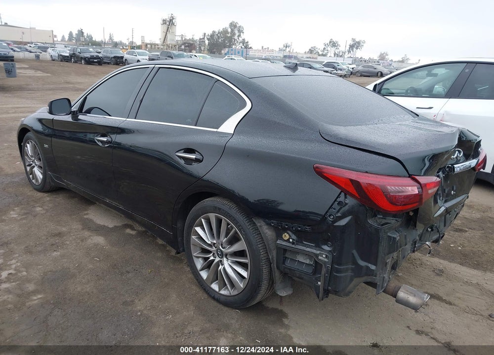 2018 INFINITI Q50 3.0T LUXE VIN: JN1EV7AR4JM443312