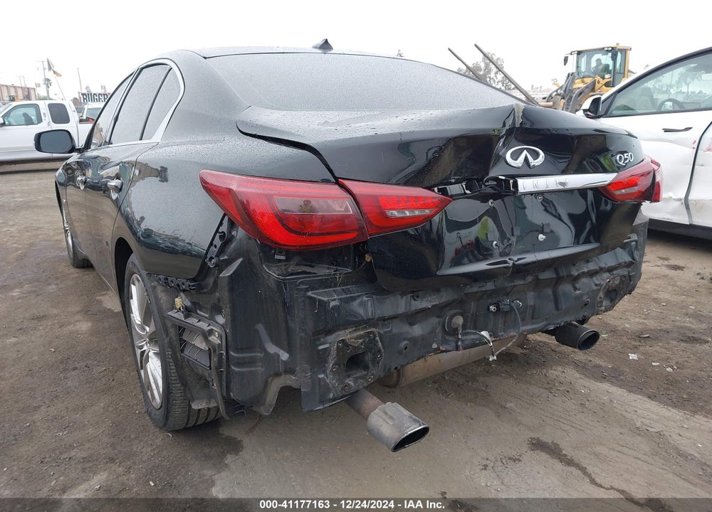 2018 INFINITI Q50 3.0T LUXE VIN: JN1EV7AR4JM443312
