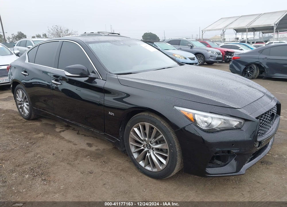 2018 INFINITI Q50 3.0T LUXE VIN: JN1EV7AR4JM443312