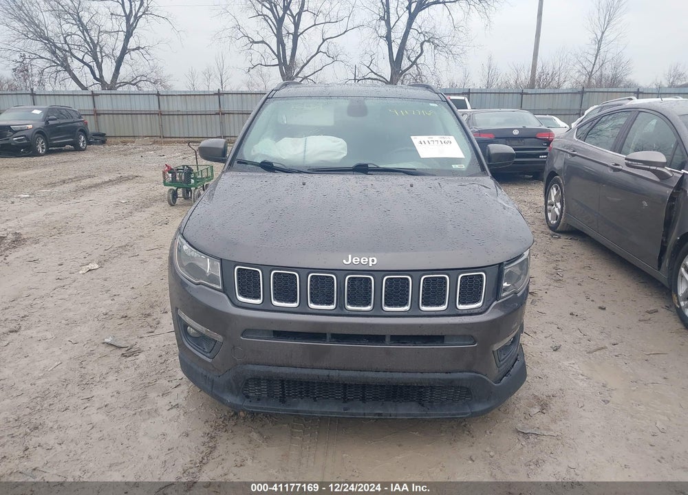 2018 JEEP COMPASS LATITUDE FWD VIN: 3C4NJCBB6JT487681