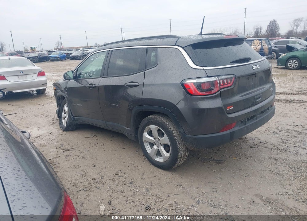 2018 JEEP COMPASS LATITUDE FWD VIN: 3C4NJCBB6JT487681