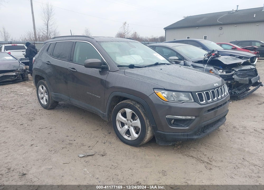 2018 JEEP COMPASS LATITUDE FWD VIN: 3C4NJCBB6JT487681