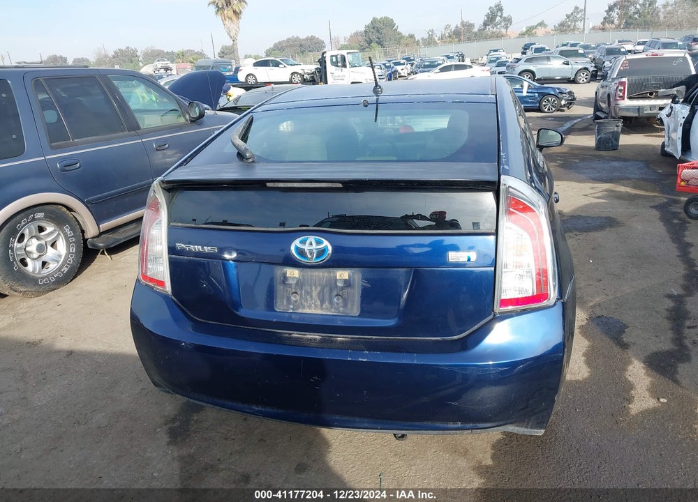 2013 TOYOTA PRIUS VIN: JTDKN3DU3D1733667