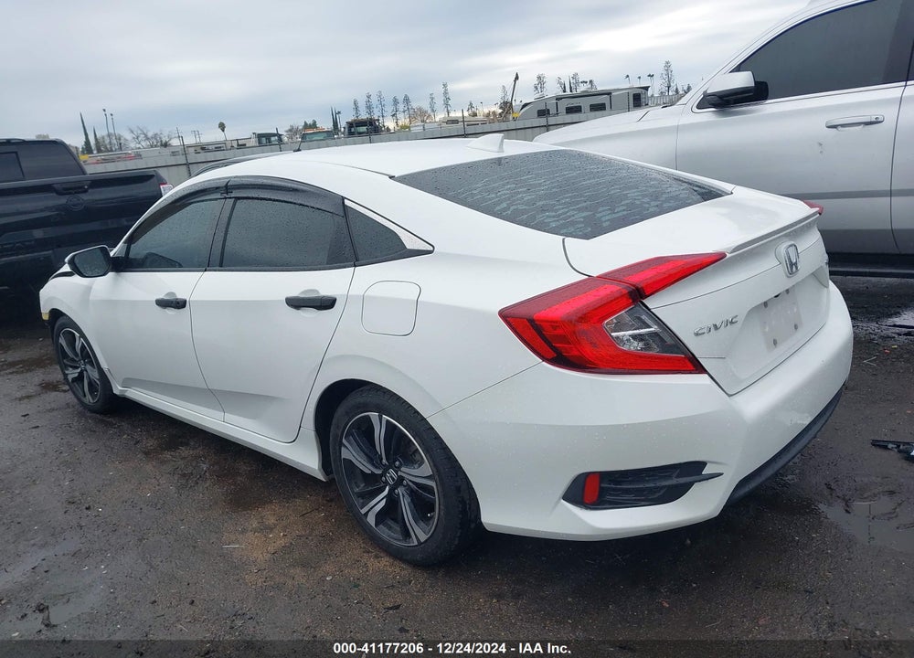 2016 HONDA CIVIC TOURING VIN: 2HGFC1F91GH656910