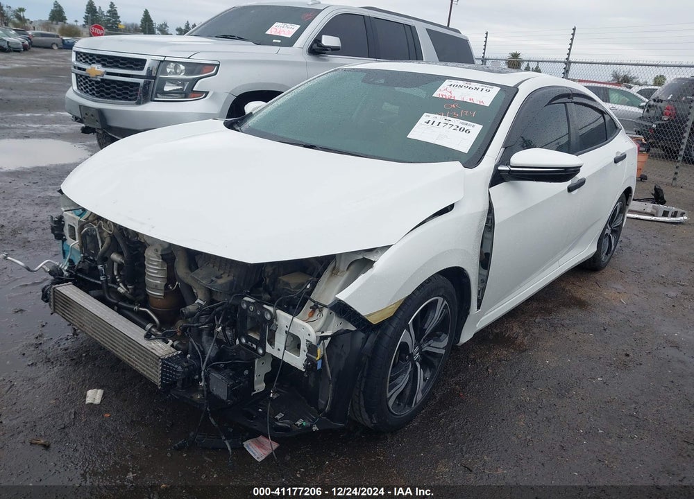 2016 HONDA CIVIC TOURING VIN: 2HGFC1F91GH656910