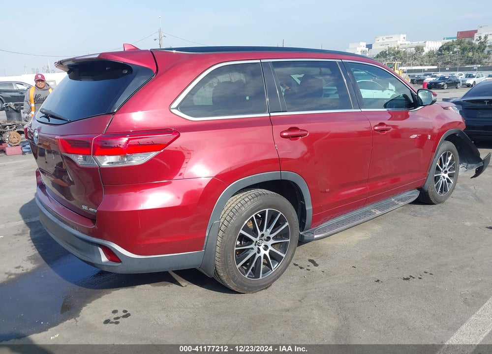 2017 TOYOTA HIGHLANDER VIN: 5TDJZRFH1HS453306