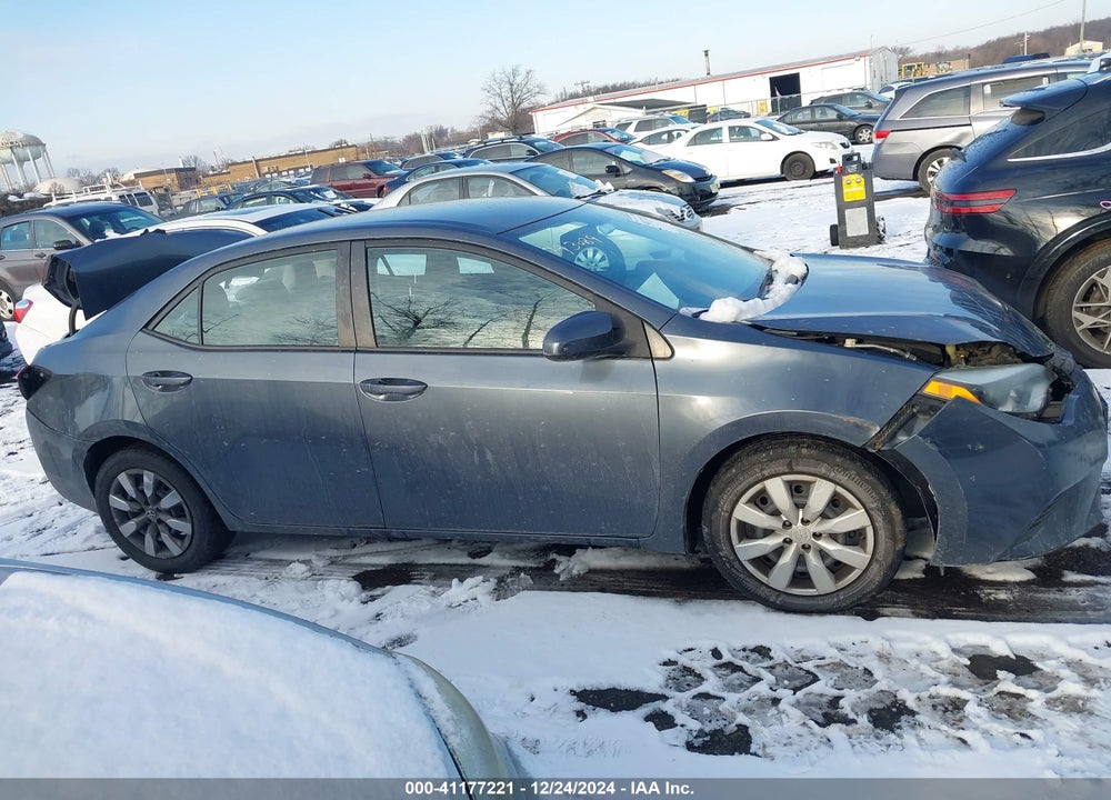 2014 TOYOTA COROLLA LE VIN: 2T1BURHE5EC198847