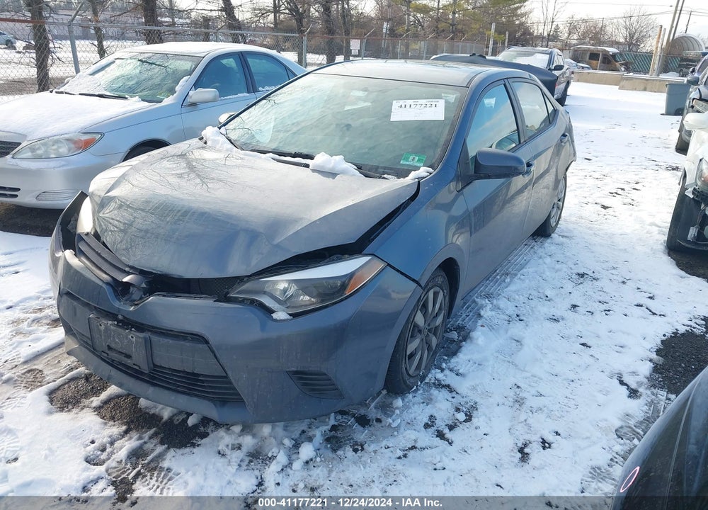 2014 TOYOTA COROLLA LE VIN: 2T1BURHE5EC198847