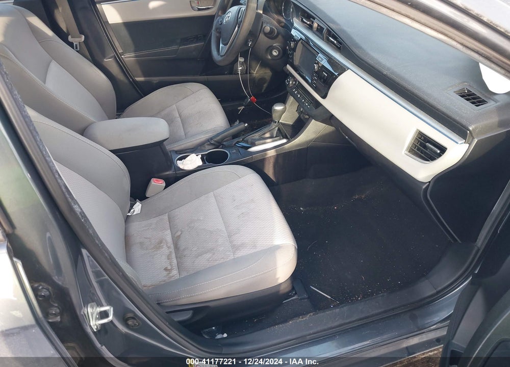 2014 TOYOTA COROLLA LE VIN: 2T1BURHE5EC198847