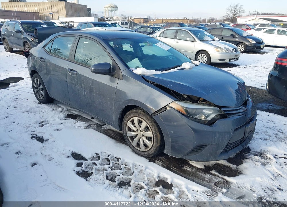 2014 TOYOTA COROLLA LE VIN: 2T1BURHE5EC198847