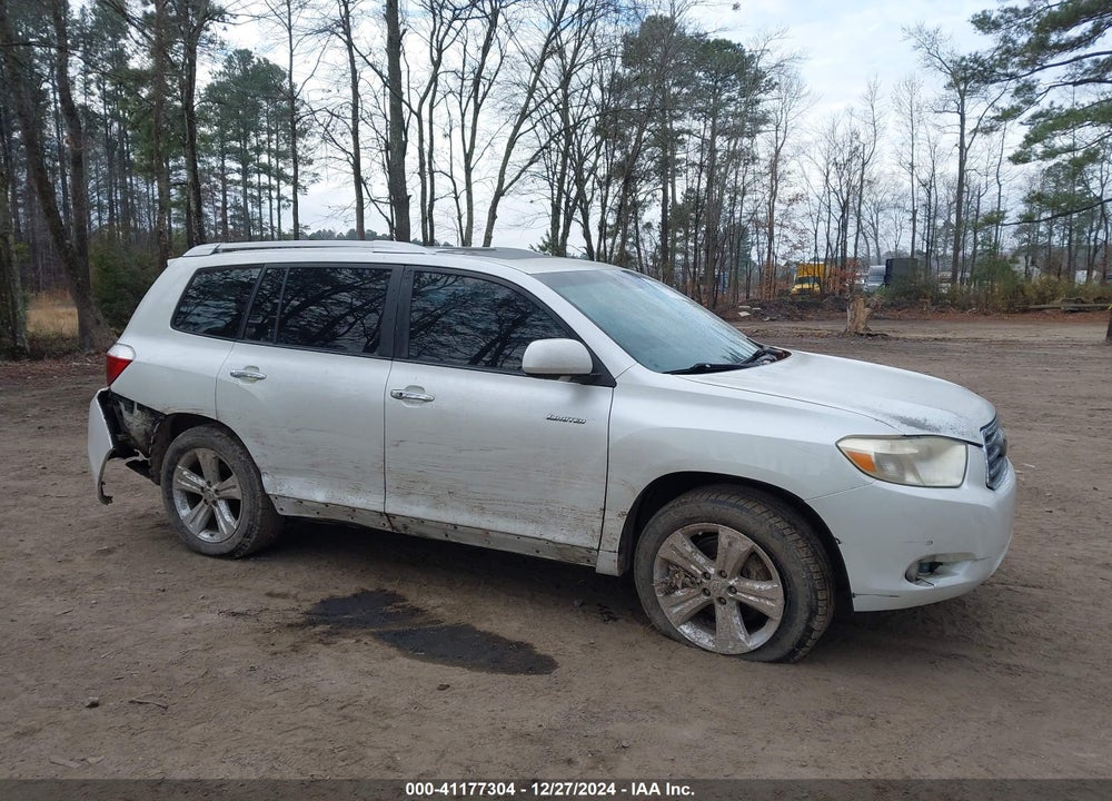 2008 TOYOTA HIGHLANDER LIMITED VIN: JTEES42A682033139