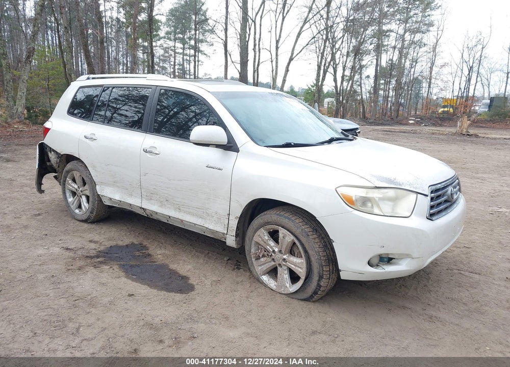 2008 TOYOTA HIGHLANDER LIMITED VIN: JTEES42A682033139