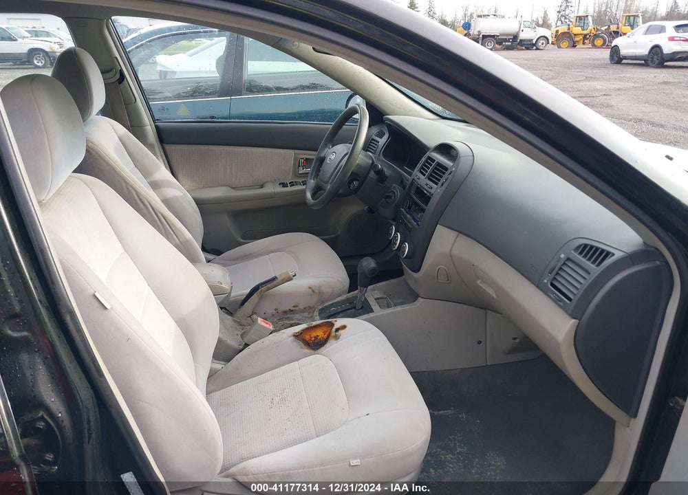 2007 KIA SPECTRA EX VIN: KNAFE121175403518