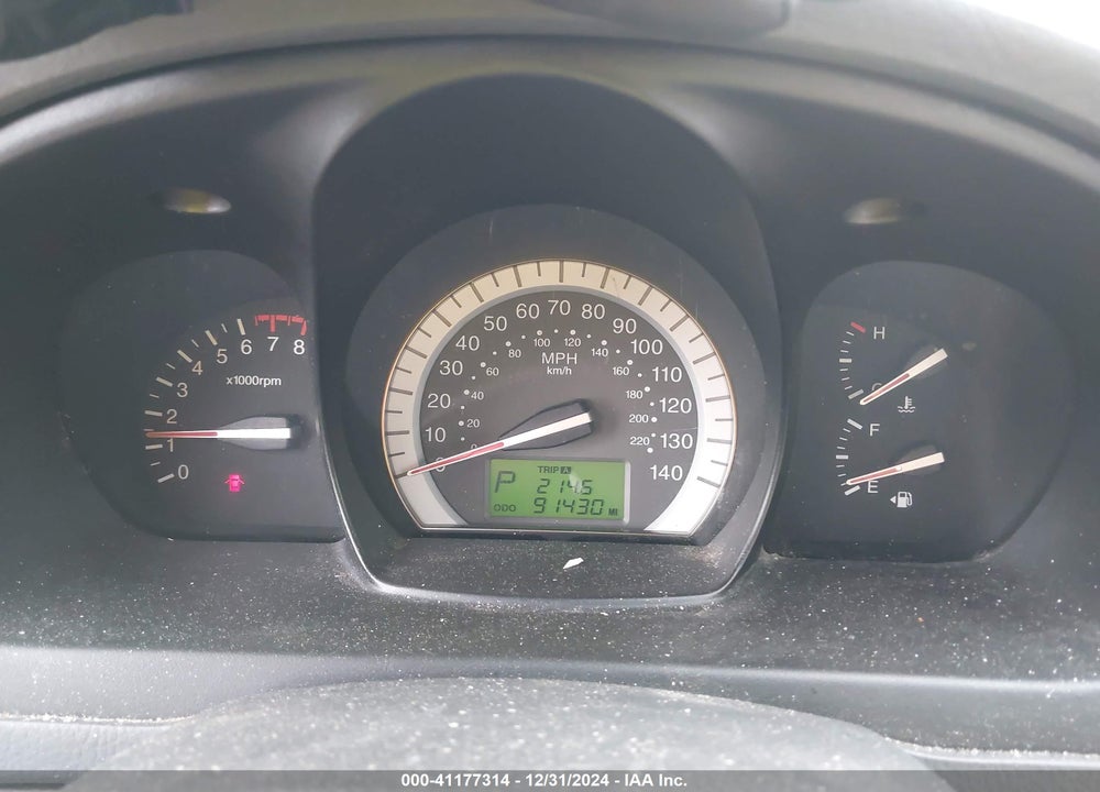 2007 KIA SPECTRA EX VIN: KNAFE121175403518
