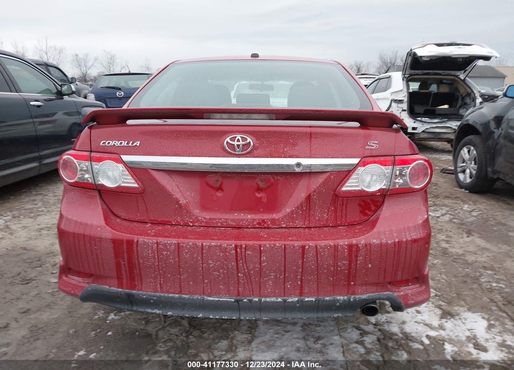 2013 TOYOTA COROLLA S VIN: 5YFBU4EE5DP110854