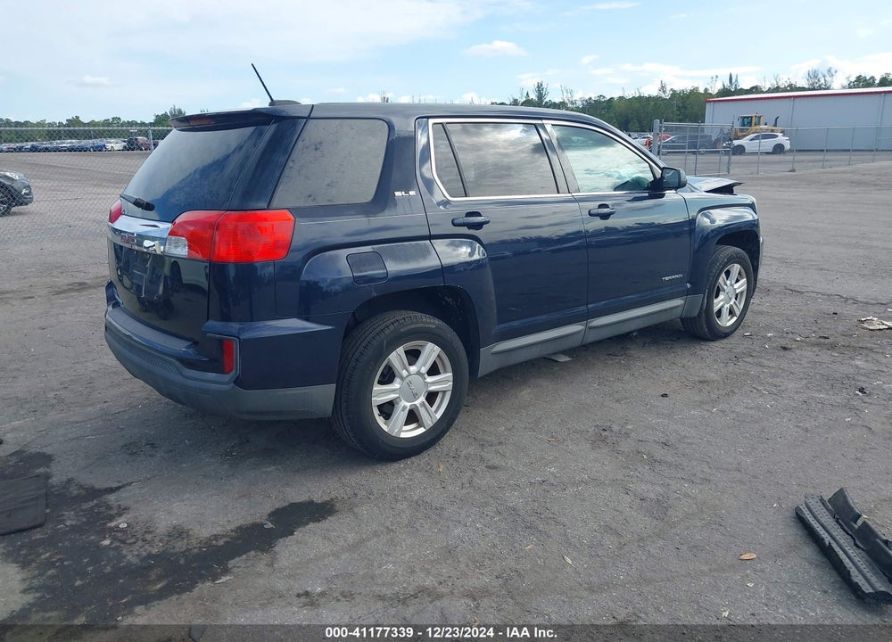 2016 GMC TERRAIN VIN: 2GKALMEK4G6327326