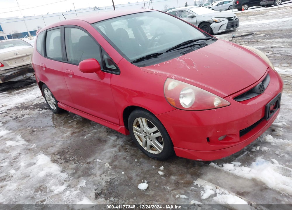 2008 HONDA FIT SPORT VIN: JHMGD38678S045030