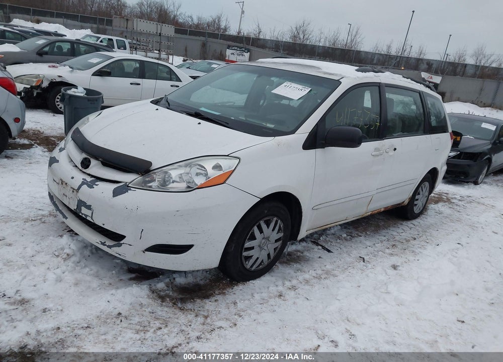2008 TOYOTA SIENNA CE VIN: 5TDZK23CX8S102384