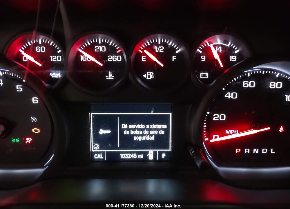 2020 CHEVROLET SILVERADO 1500 VIN: 1GCPWBEK6LZ257442