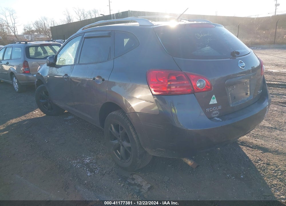 2008 NISSAN ROGUE SL VIN: JN8AS58V38W106189
