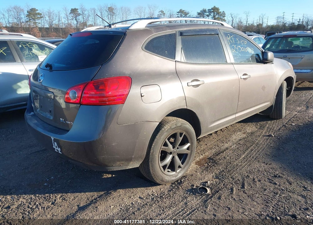 2008 NISSAN ROGUE SL VIN: JN8AS58V38W106189