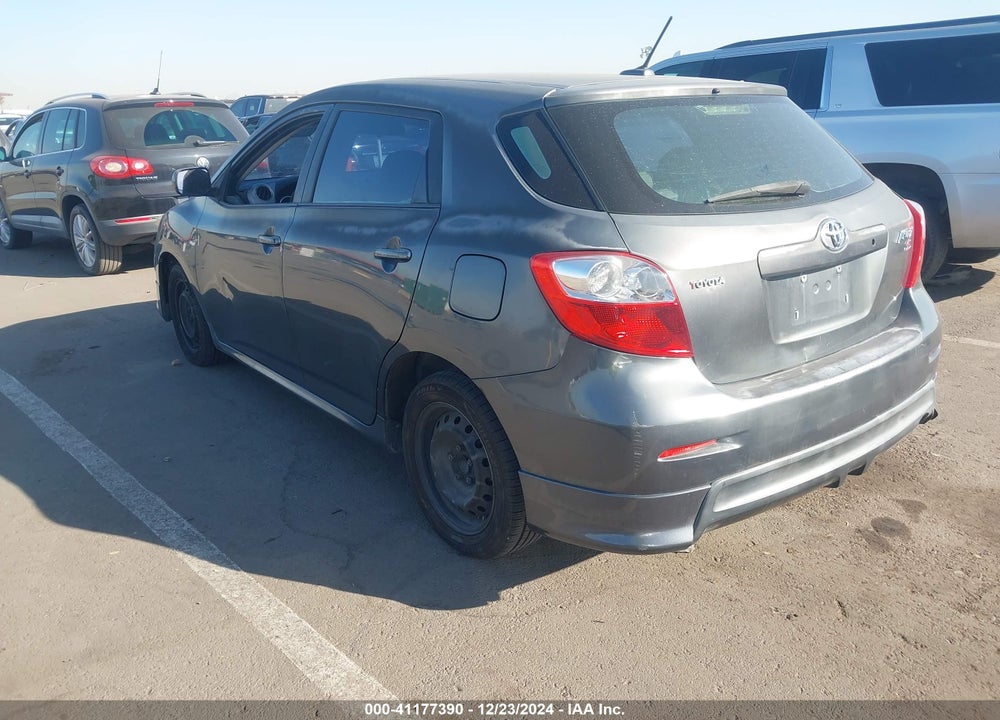 2009 TOYOTA MATRIX S VIN: 2T1KE40EX9C021311