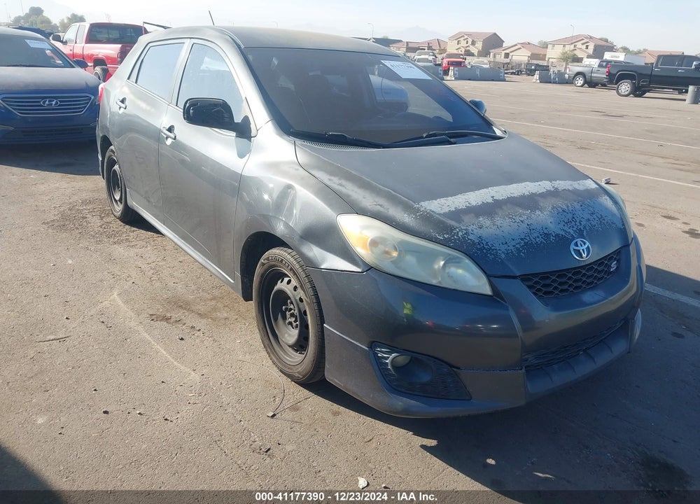 2009 TOYOTA MATRIX S VIN: 2T1KE40EX9C021311