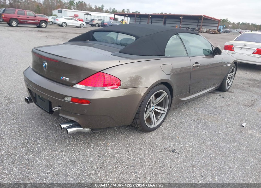 2007 BMW M6 VIN: WBSEK93537CY78910