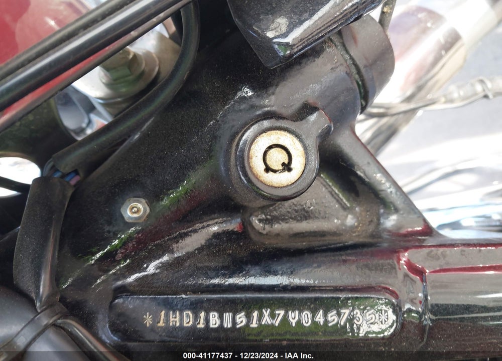 2007 HARLEY-DAVIDSON FLSTC VIN: 1HD1BW51X7Y045735
