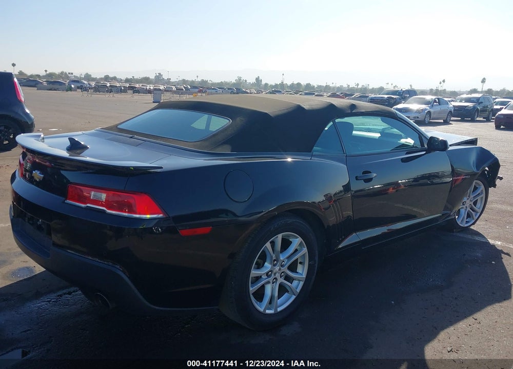 2015 CHEVROLET CAMARO VIN: 2G1FD3D39F9127552