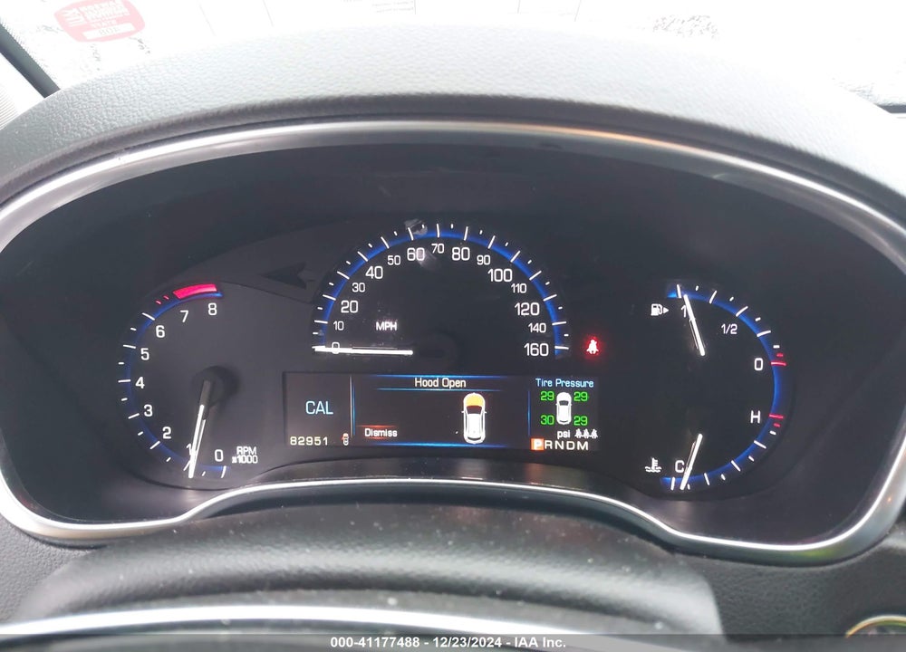 2016 CADILLAC SRX STANDARD VIN: 3GYFNAE3XGS517419