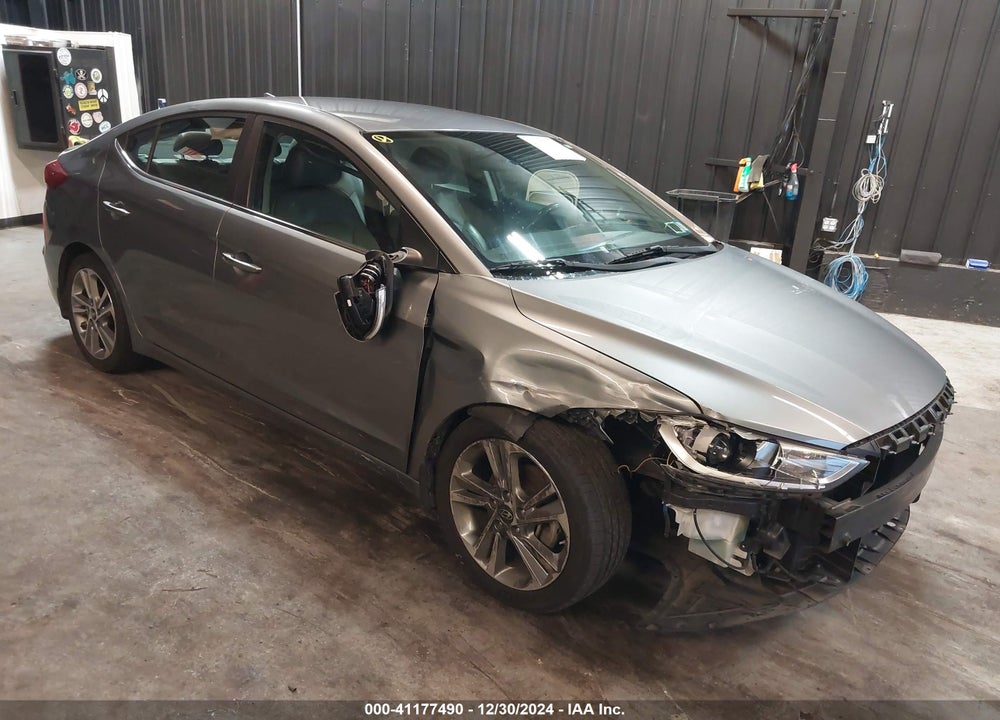2018 HYUNDAI ELANTRA LIMITED VIN: KMHD84LF3JU571568