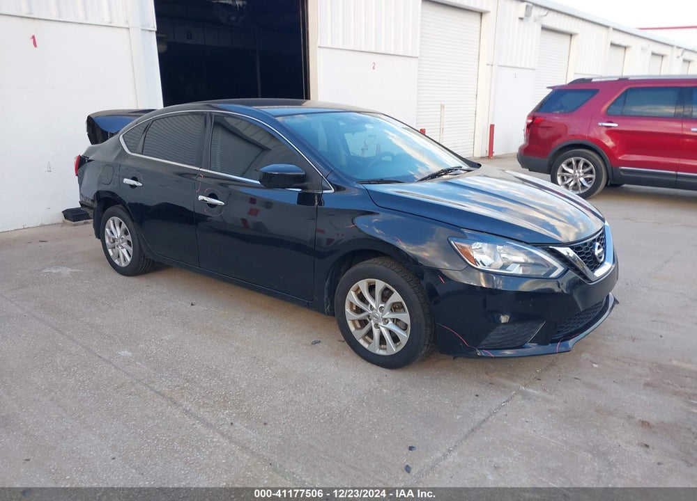 2018 NISSAN SENTRA SV VIN: 3N1AB7AP6JL642104