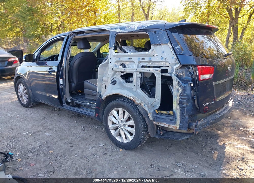 2016 KIA SEDONA EX VIN: KNDMC5C1XG6108224