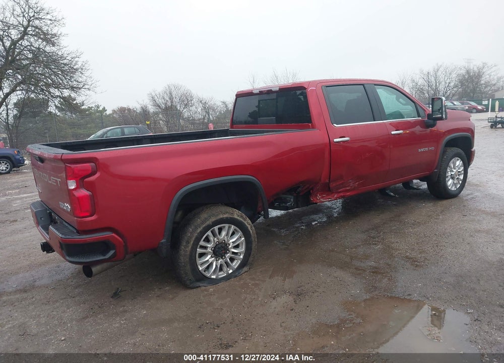 2022 CHEVROLET SILVERADO 3500HD 4WD  LONG BED HIGH COUNTRY VIN: 1GC4YVEY7NF305473