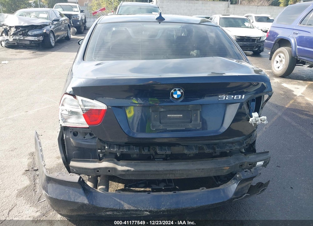 2008 BMW 328I VIN: WBAVA37528NL51588