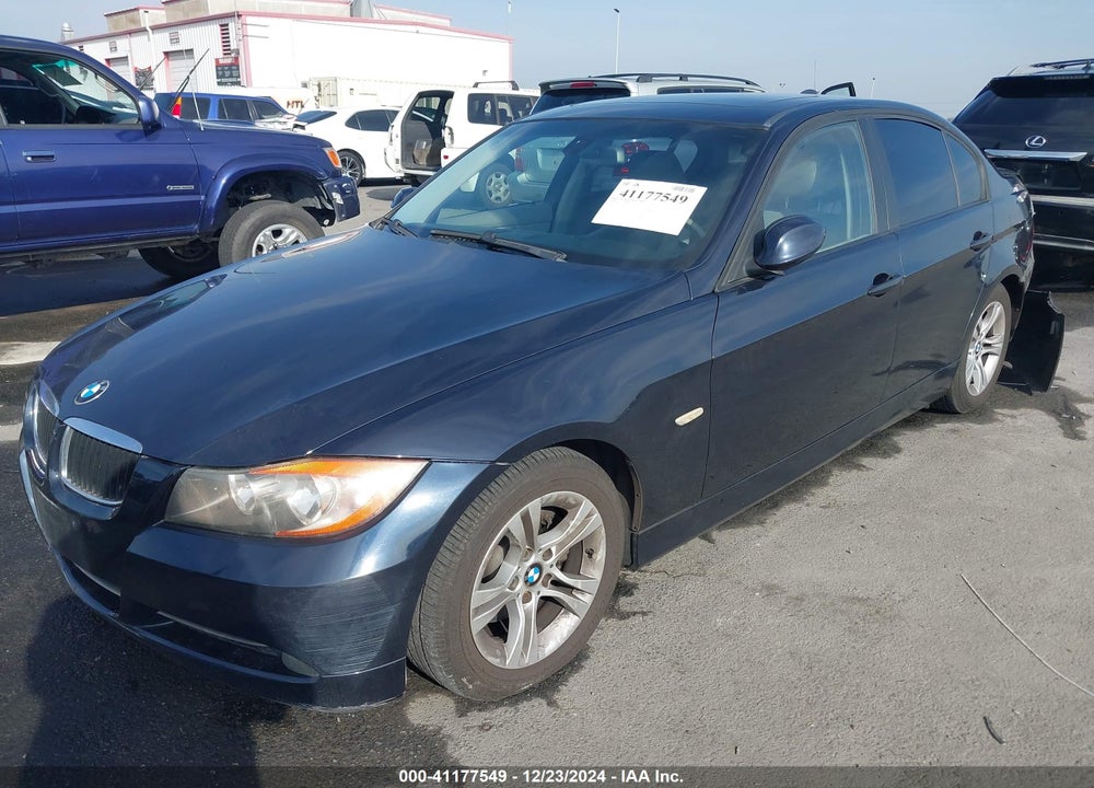 2008 BMW 328I VIN: WBAVA37528NL51588