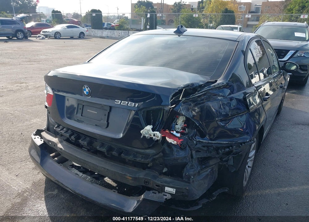 2008 BMW 328I VIN: WBAVA37528NL51588