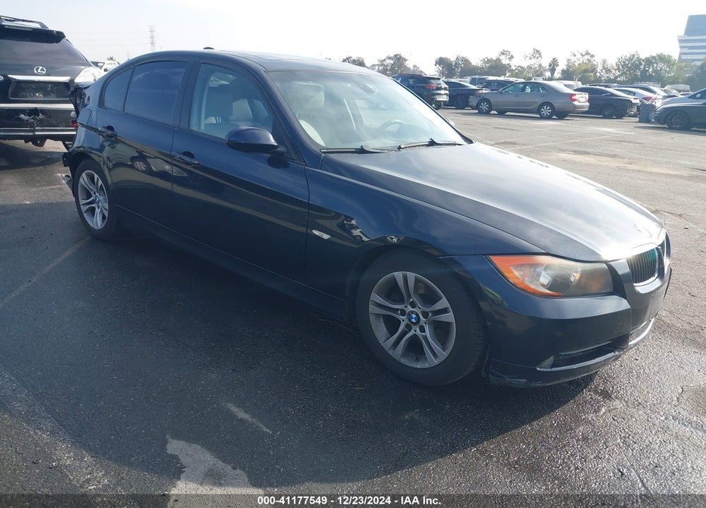 2008 BMW 328I VIN: WBAVA37528NL51588