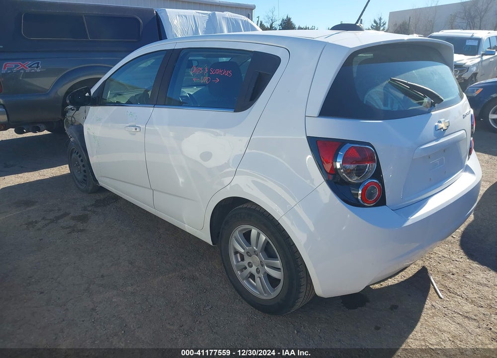 2015 CHEVROLET SONIC VIN: 1G1JC6SH3F4202861