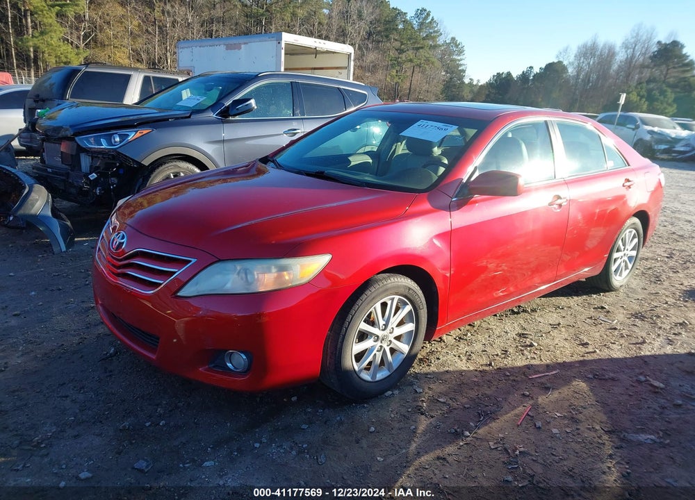 2011 TOYOTA CAMRY XLE VIN: 4T1BF3EK7BU186078