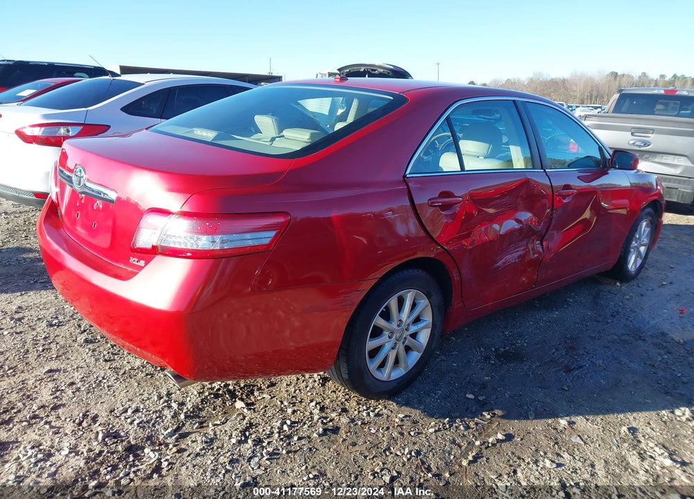 2011 TOYOTA CAMRY XLE VIN: 4T1BF3EK7BU186078