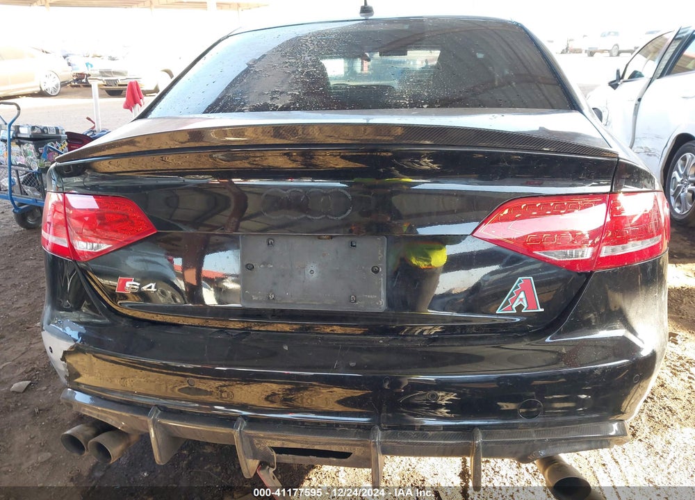2011 AUDI S4 VIN: WAUKGAFLXBA154527