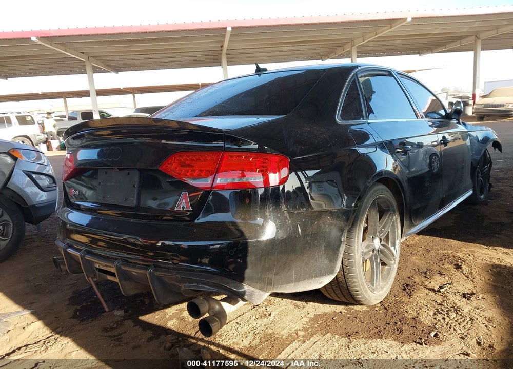 2011 AUDI S4 VIN: WAUKGAFLXBA154527