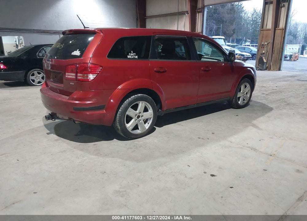 2009 DODGE JOURNEY SXT VIN: 3D4GH57V89T139592