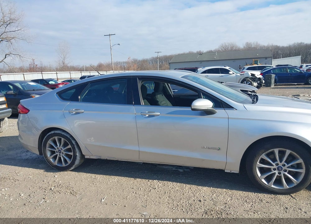 2017 FORD FUSION HYBRID VIN: 3FA6P0LU8HR374135