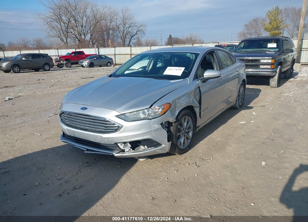 2017 FORD FUSION HYBRID VIN: 3FA6P0LU8HR374135