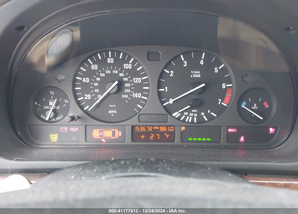 2001 BMW 525IA VIN: WBADT43411GX22131