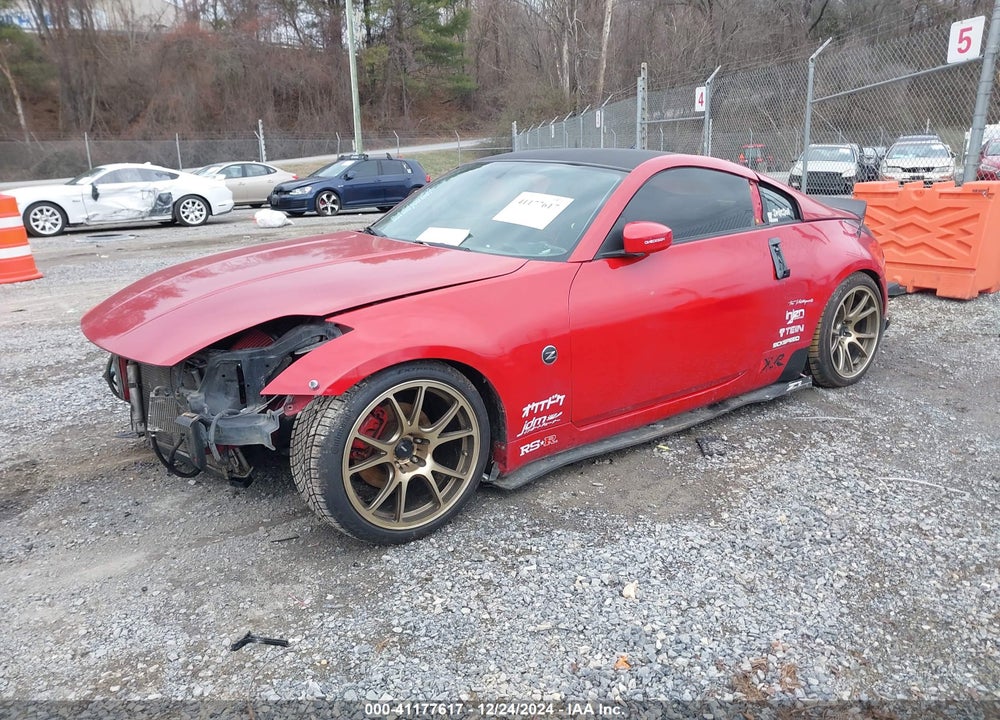 2003 NISSAN 350Z TOURING VIN: JN1AZ34D83T118411