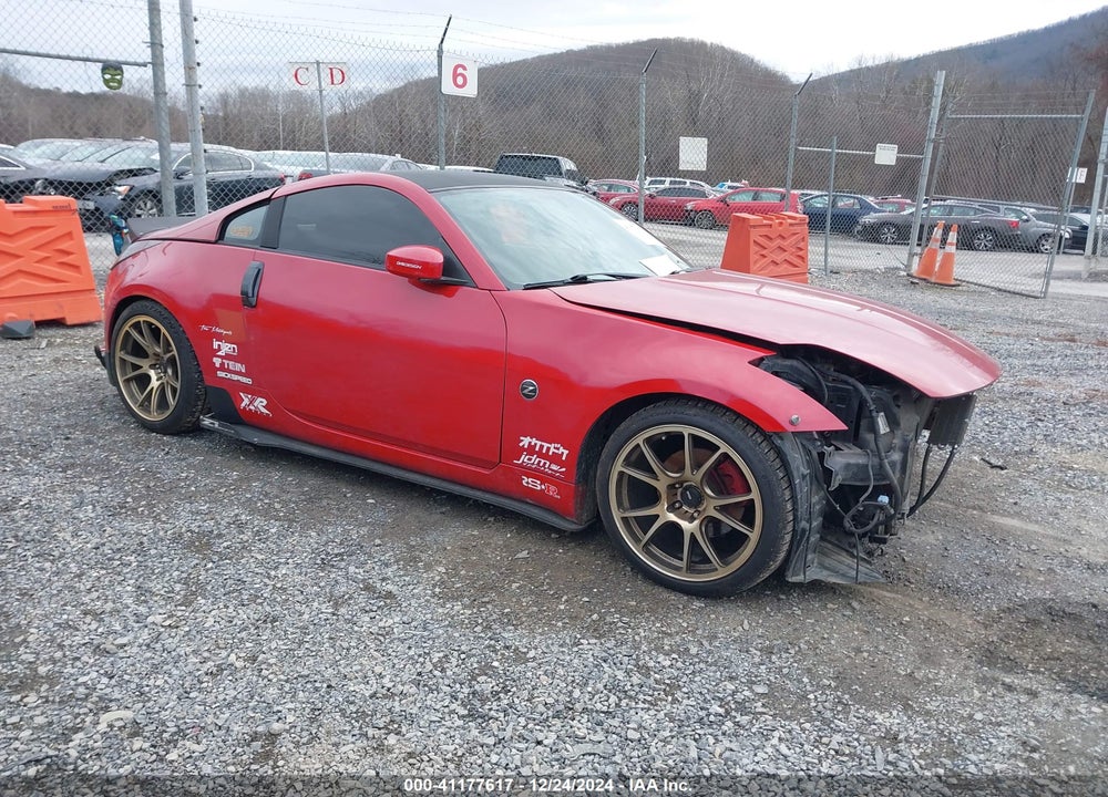 2003 NISSAN 350Z TOURING VIN: JN1AZ34D83T118411